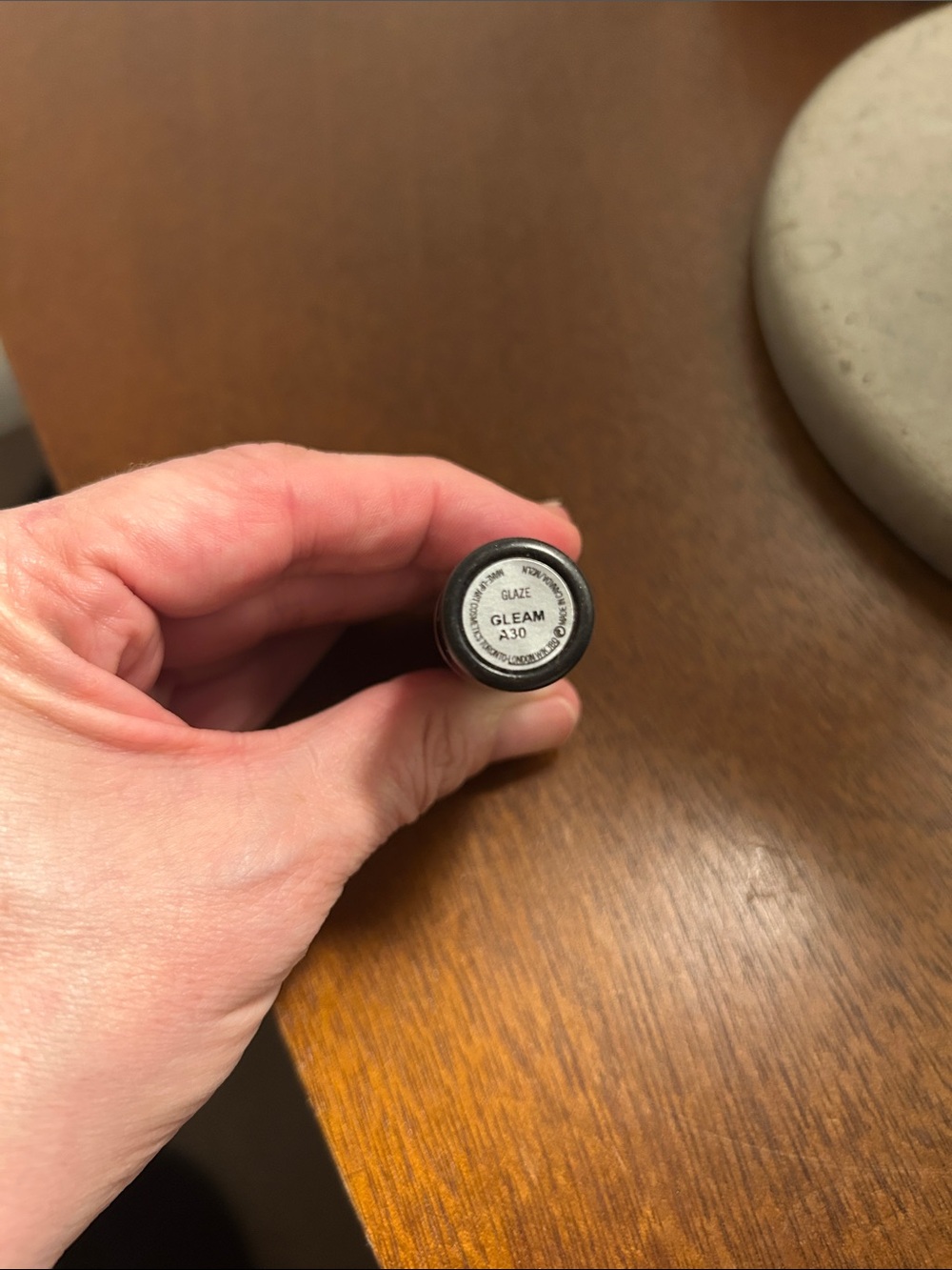 OOP!! MAC Cosmetics GLEAM glaze lipstick, BNWOB! HTF! - Picture 7 of 7